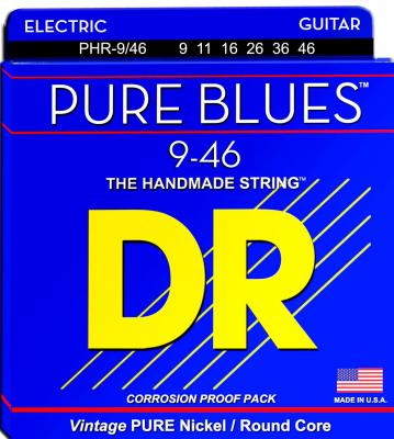 DR STRINGS DR String PHR-9/46 Pure Blues Jeu de cordes pour guitare electrique