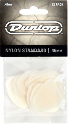 DUNLOP  Nylon Standard M&eacute;diators 0,46 Mm Cr&egrave;me (12x)