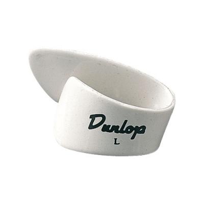 DUNLOP Accessoires guitares  POUCE NYLON 9003 BLANC LARGE Pouces