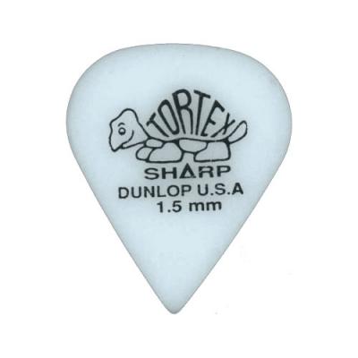 DUNLOP  412P150 - Player's pack de 12 m&eacute;diators Tortex Sharp - 1,50mm