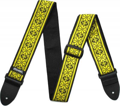 DUNLOP  D67-02YE Sangle pour Guitare Fillmore Yellow