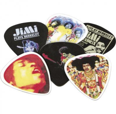 JIM DUNLOP Dunlop Jh-Pt01m Bo&icirc;te Avec M&eacute;diators Jimi Hendrix Experienced