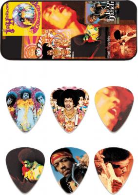JIM DUNLOP Dunlop Jh-Pt08h Jimi Hendrix Montage Bo&icirc;te De M&eacute;diators