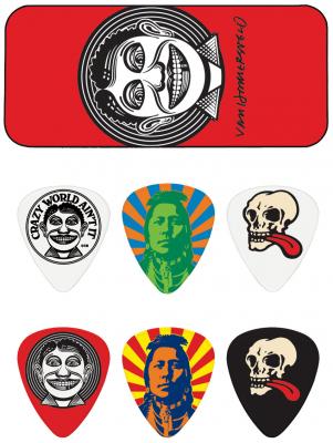 JIM DUNLOP Dunlop Jvhpt01m John Van Hamersveld Johnny Face Bo&icirc;te De M&eacute;diators