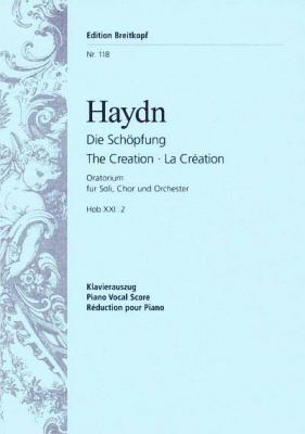 BREITKOPF Haydn Joseph - Die Schopfung Hob Xxi: 2