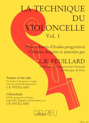 DELRIEU Feuillard Louis R. - Technique Du Violoncelle Vol.1