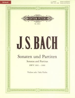 [PETERS (EDITION C.F. PETERS), PETERS (EDITION C.F. PETERS)] Drei Sonaten Und Drei Partiten F&uuml;r Violine Solo Bwv 1001-1006 Violine Solo