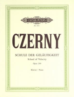 EDITION PETERS Czerny Carl - School Of Velocity Op.299 Complete - Piano