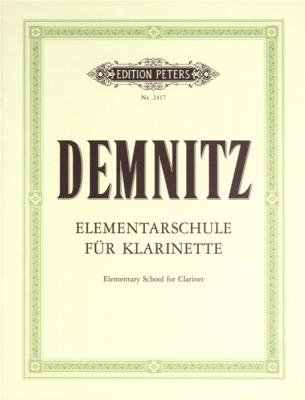 PETERS C.F. Demnitz Friedrich - Elementary Clarinet Tutor - Clarinet