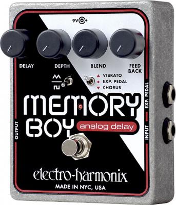 ELECTRO HARMONIX  Memory Boy P&eacute;dale pour Guitare &eacute;lectrique Argent