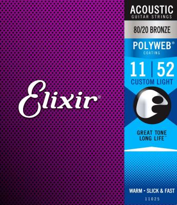 ELIXIR Cordes Guitare Acoustique  11025 - 11/52 1102511/52