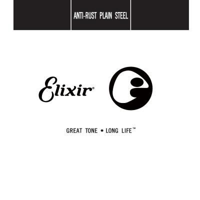 ELIXIR Cordes &reg; &agrave; l'unit&eacute; en Acier plein plaqu&eacute; Anti-Rust (.014)