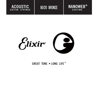 ELIXIR Corde Au D&eacute;tail Guitare Acoustique  Nanoweb 022 - 15122