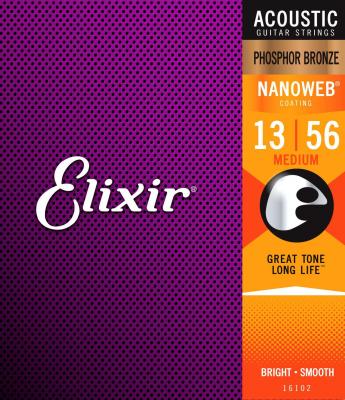 ELIXIR Cordes Guitare Acoustique  16102 16102