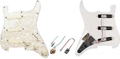 EMG Accessoires guitares KIT PLAQUE/MICROS DAVID GILMOUR Simples / Single coils
