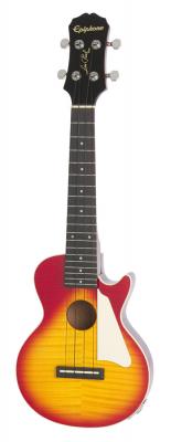 EPIPHONE  Les Paul Ukulele &eacute;lectro-acoustique Heritage Cherry Sunburst
