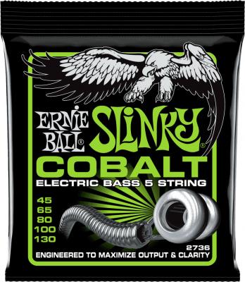 ERNIE BALL Cordes Basse CORDEBASSE COBALT SLINKY 45-130 CORDE