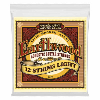 ERNIE BALL Earthwood Acoustic 12-String Light 2010 009-046 - Jeu De Cordes