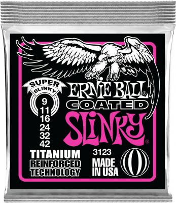 ERNIE BALL  3123 Slinky Super Slinky Super Jeu De Cordes Guitare &Eacute;lectrique