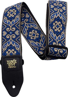 ERNIE BALL  4165 - Sangle guitare Jacquard - Tribal blue