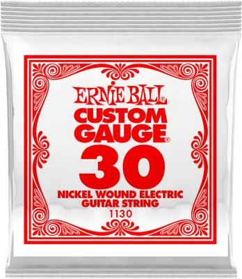 ERNIE BALL  1130 - Corde &Eacute;lectrique Au D&eacute;tail Slinky - Tirant 030