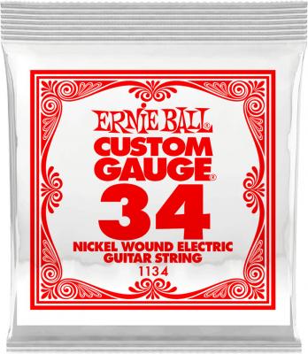 ERNIE BALL  1134 - Corde &Eacute;lectrique Au D&eacute;tail Slinky - Tirant 034