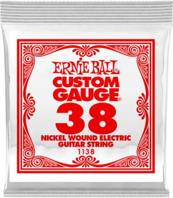 ERNIE BALL  1138 - Corde &Eacute;lectrique Au D&eacute;tail Slinky - Tirant 038