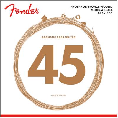 FENDER  7060 Jeu de cordes pour Basse acoustique 45-95 Scale 30/32