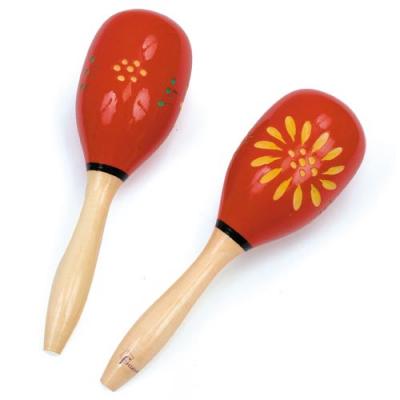 FUZEAU  - Paire De Maracas En Bois