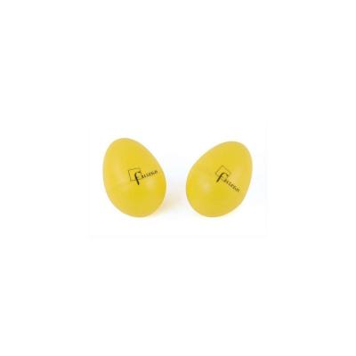 FUZEAU Percussion enfant  OEUFS SONORES JAUNES - AIGUS Hochet - Shaker