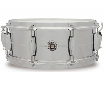GRETSCH DRUMS Gretsch Snare Drum USA Brooklyn 14"" x 5.5 Chrome Over Steel