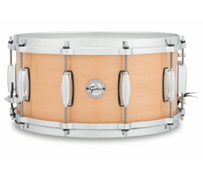 GRETSCH DRUMS Gretsch 14 x 6.5 Silver Series Snare Drum Natural Maple