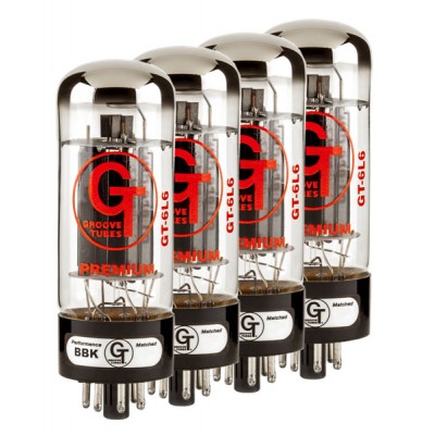 GROOVE TUBES  GT-6L6-S MED QUARTET lampes de puissance