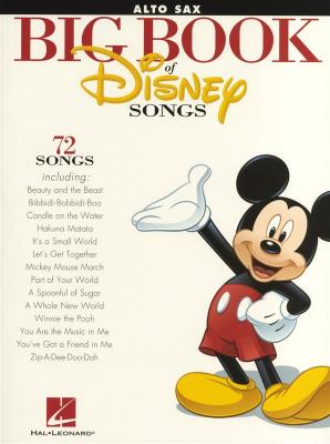HAL LEONARD The Big Book of Disney Songs by  Publishing Corporation