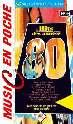 HIT DIFFUSION Hits des ann&eacute;es 80 -  Collectif -  - Poche - Partition