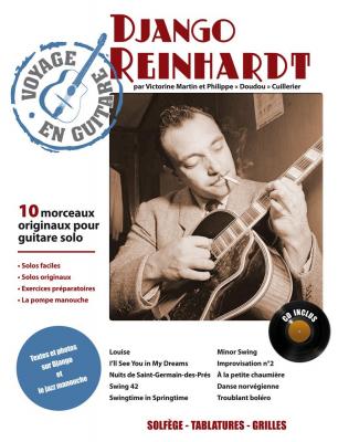 HIT DIFFUSION Django Reinhardt - 10 Morceaux Originaux Pour Guitare Solo (1cd Audio)