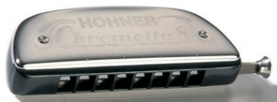 HOHNER  Chrometta 8 - Do - Harmonica Chromatique D&eacute;butant