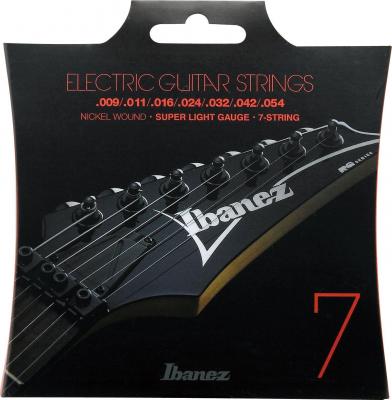 IBANEZ  Iegs7 Super Light 9-54 Cordes Guitare &Eacute;lectrique &Agrave; 7 Cordes