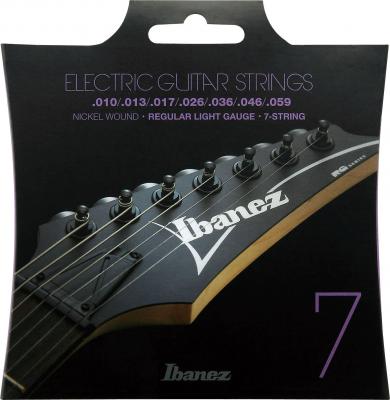 IBANEZ  Iegs71 Light 10-59 Cordes Guitare &Eacute;lectrique &Agrave; 7 Cordes