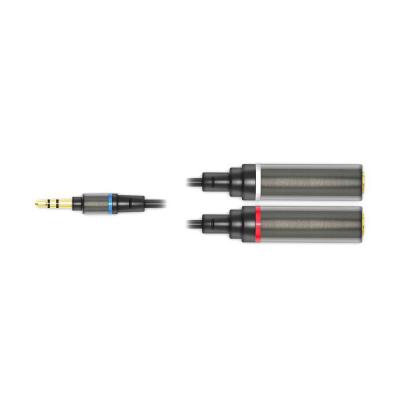 IK MULTIMEDIA IP-ILINE-OJS-IN c&acirc;ble mini-jack m&acirc;le - 2x jack mono femelle