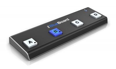GENERIQUE IK Multimedia iRiBlueBoard P&eacute;dalier MIDI sans fils Bluetooth pour iPad/ iphone / mac - Noir