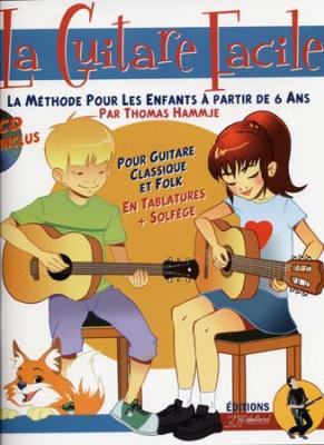REBILLARD Guitare Facile Methode Pour Enfants + Cd