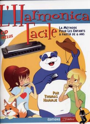 [JJREBILLARD] Harmonica Facile Methode Pour Enfants Rebillard + Cd