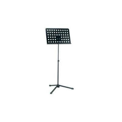 K&M Konig & Meyer 12179 Music Stand Pupitre Noir Avec Plateau Perc&acute; Noir