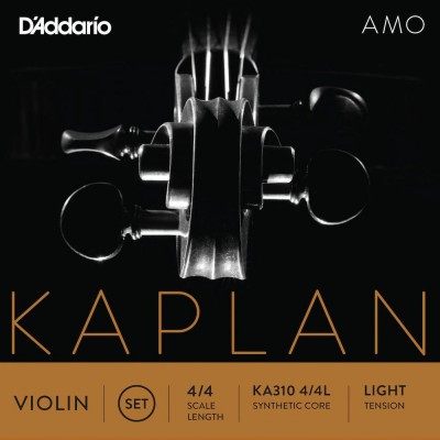 D ADDARIO AND CO D'addario Ka310 4/4l - Kaplan Amo Jeu De Cordes Violon 4/4 Light