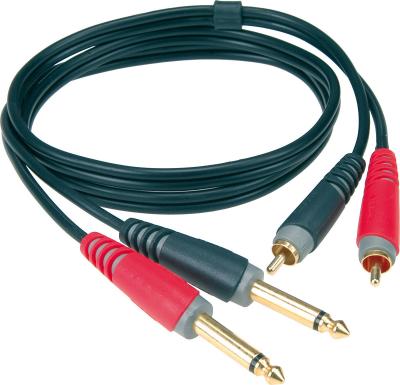 KLOTZ  AT-CJ0300 - Cable de sonido, 2 puntos de contacto, 3 m de largo