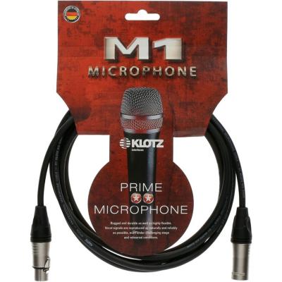 KLOTZ  M1k1fm01000 Amphenol C&acirc;ble Micro Xlr 3 Br. 10 M&egrave;tres