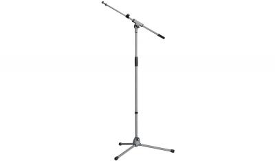 K&M Konig & meyer 21080 pied de micro gris avec soft touch