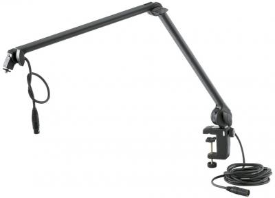 K&M Konig & Meyer Perche de micro de table fixation par serrage- 23860