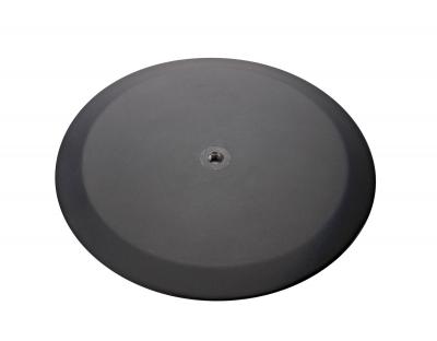 K&M Konig & Meyer 26700 plaque de base pour tube M20 (noir)